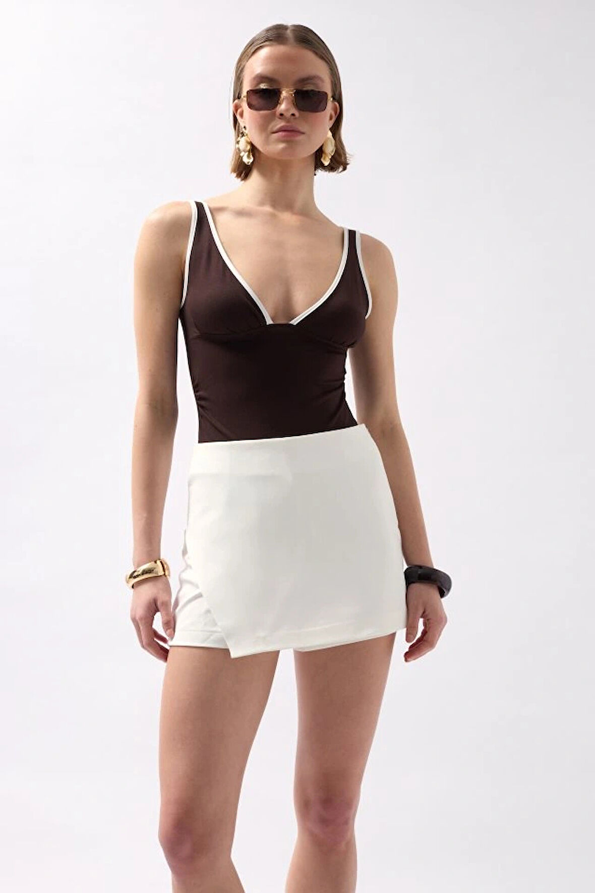 Basic Mini Şort Etek