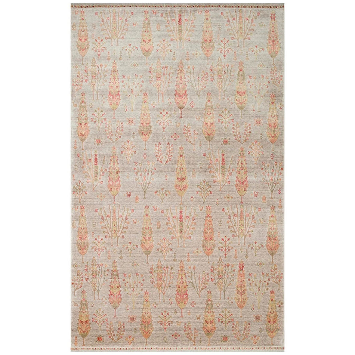 Hoom Rugs Nepal ZR 08 Yün Viskon Tensel Beige Autumn Otantik Modern Uşak Halısı