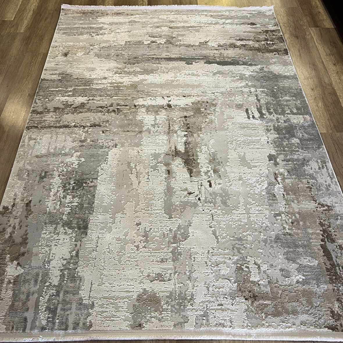 Hoom Rugs Exclusive Riobe 63150-070 Vizon Gri Modern Salon Halısı