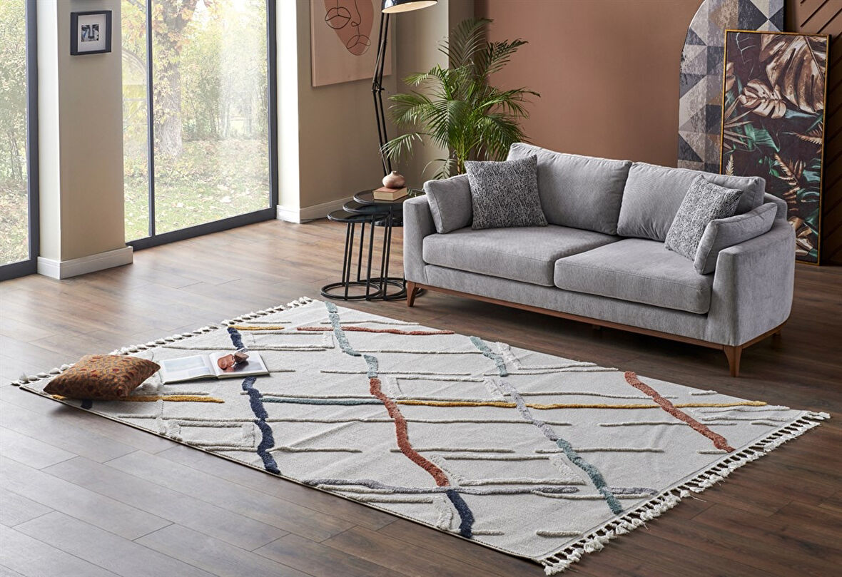 Eko Halı Terazzo TRZ 03 Multy İskandinav Modern Halı
