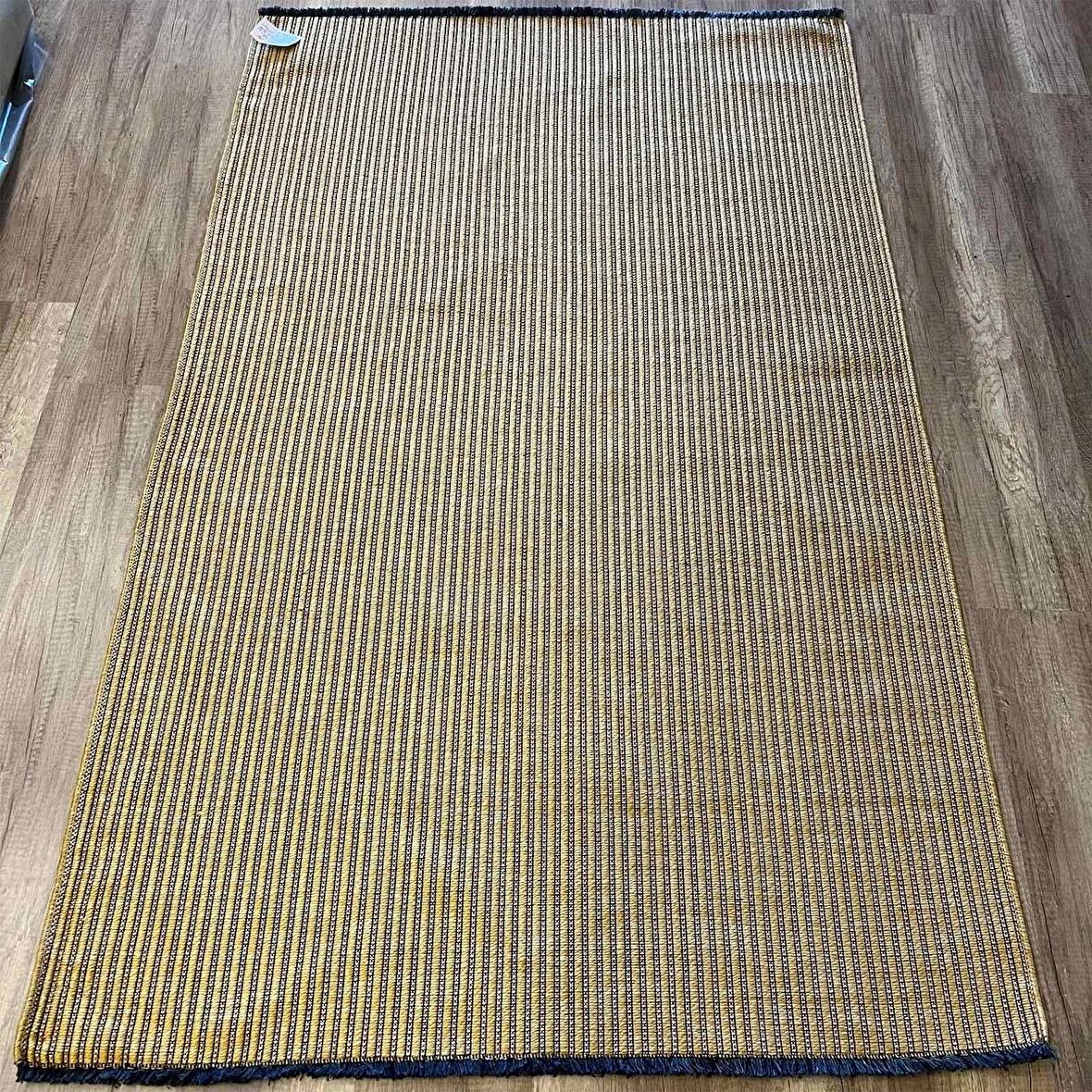 Hoom Rugs Mirel 7310 Gold Kaymaz Pamuklu Dekoratif Kilim