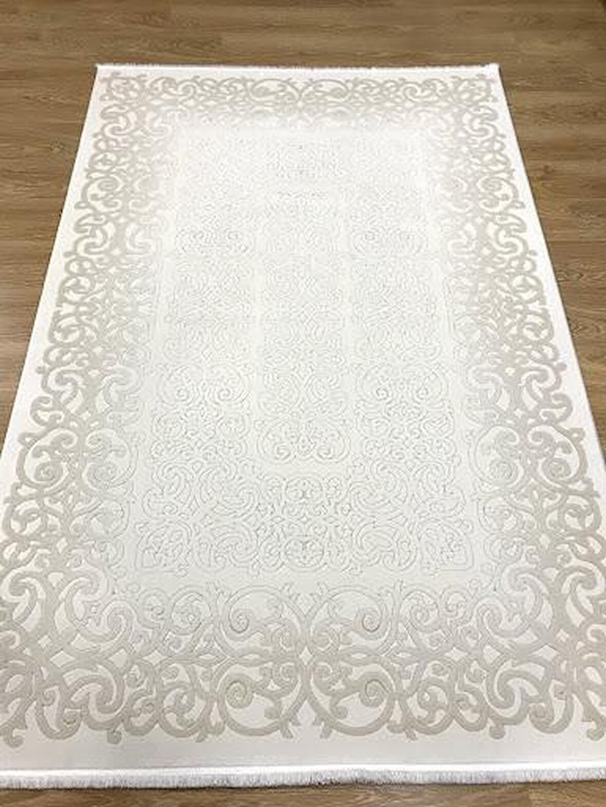 İpek Halı Sardes 6138 A Krem Klasik Salon Halısı