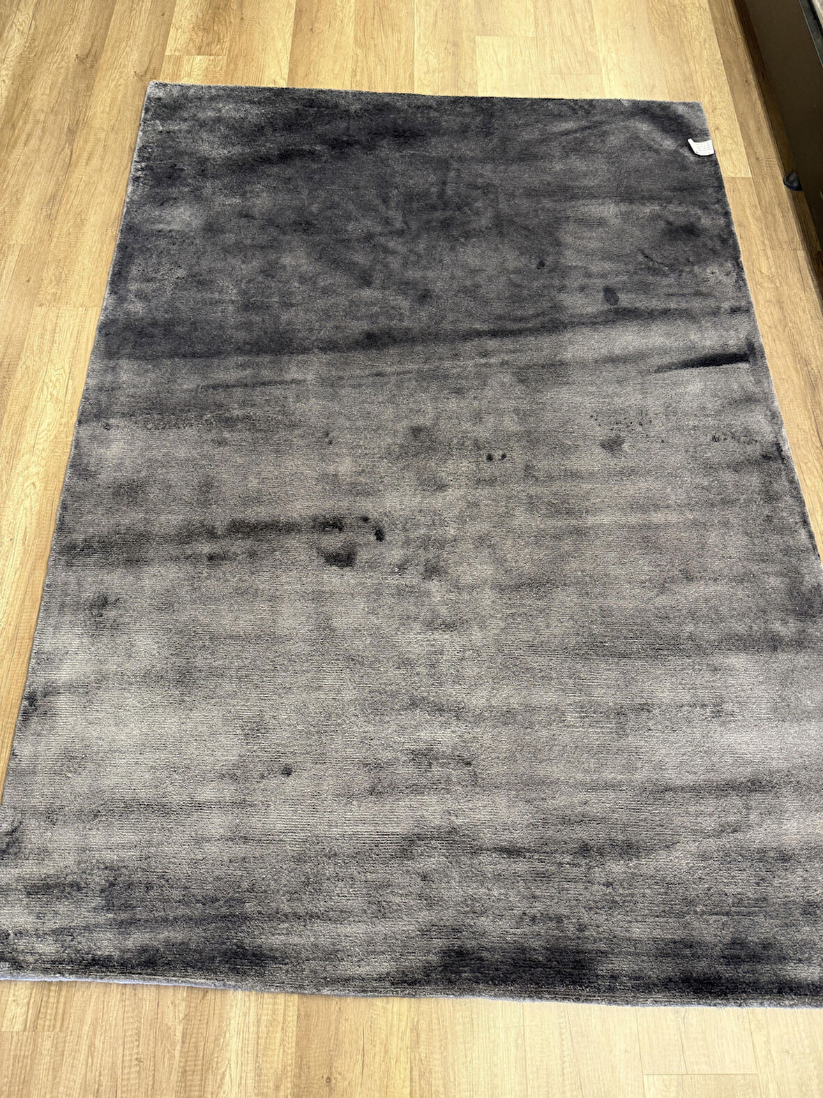 Hoom Rugs Sina Antrasit %100 Doğal Yün & Viskon El Dokuma Modern Halı