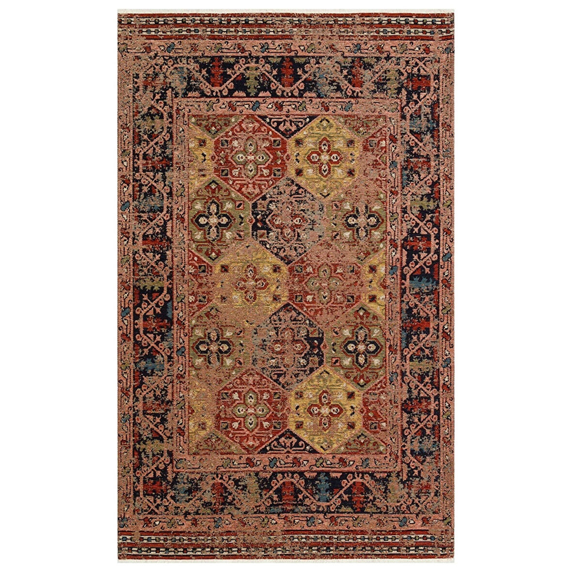 Hoom Rugs Anatolia Qilim ANQ 01 Multy Yıkanabilir Kaymaz Tabanlı Halı