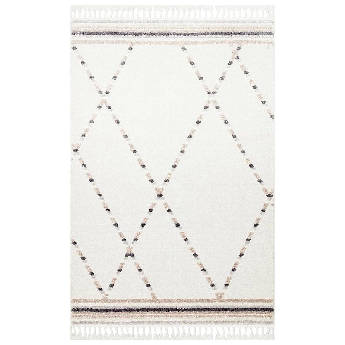 Eko Halı Terazzo TRZ 04 White Beige İskandinav Halı
