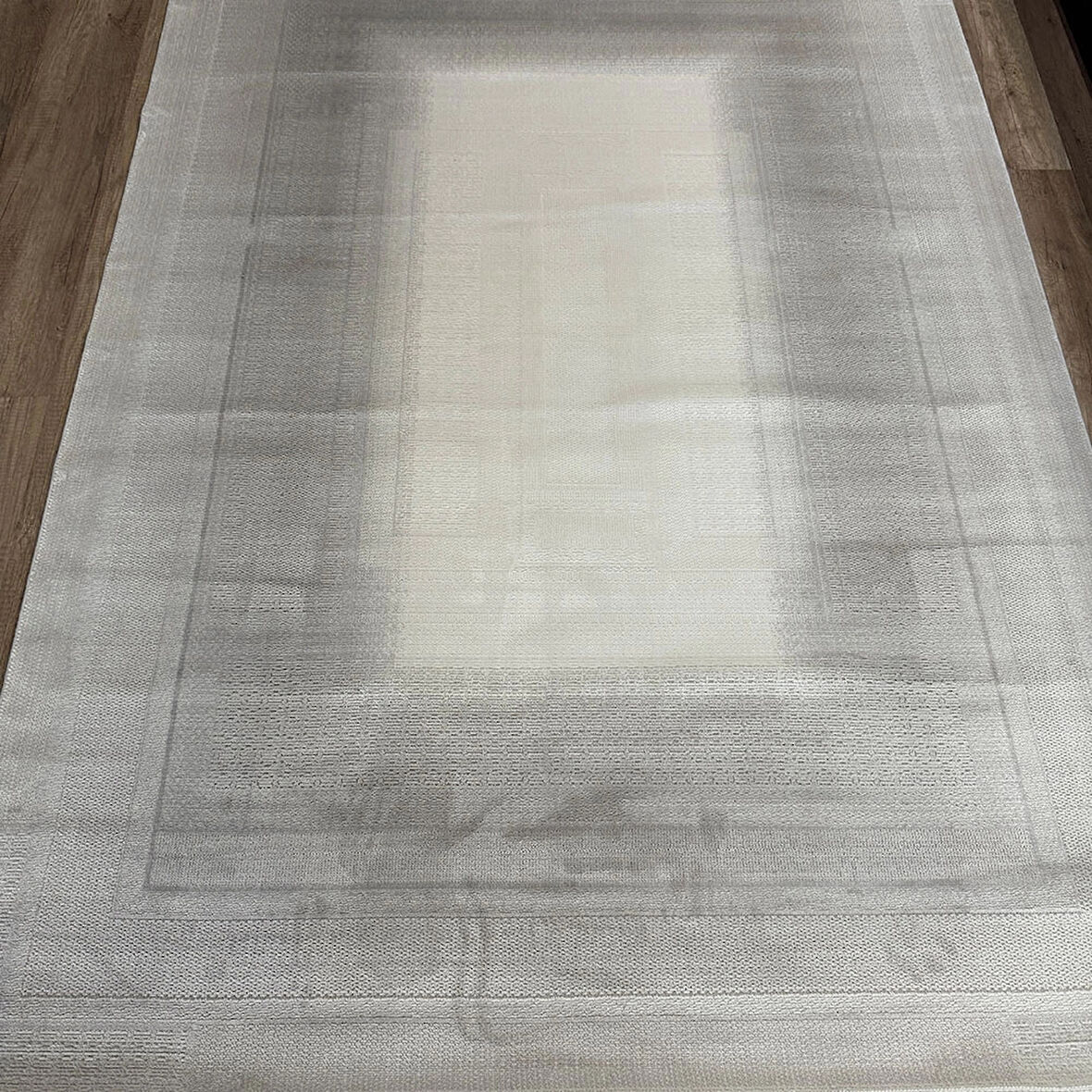 Hoom Rugs Momentus 9609 Gri Viskon Pamuk Modern Halı