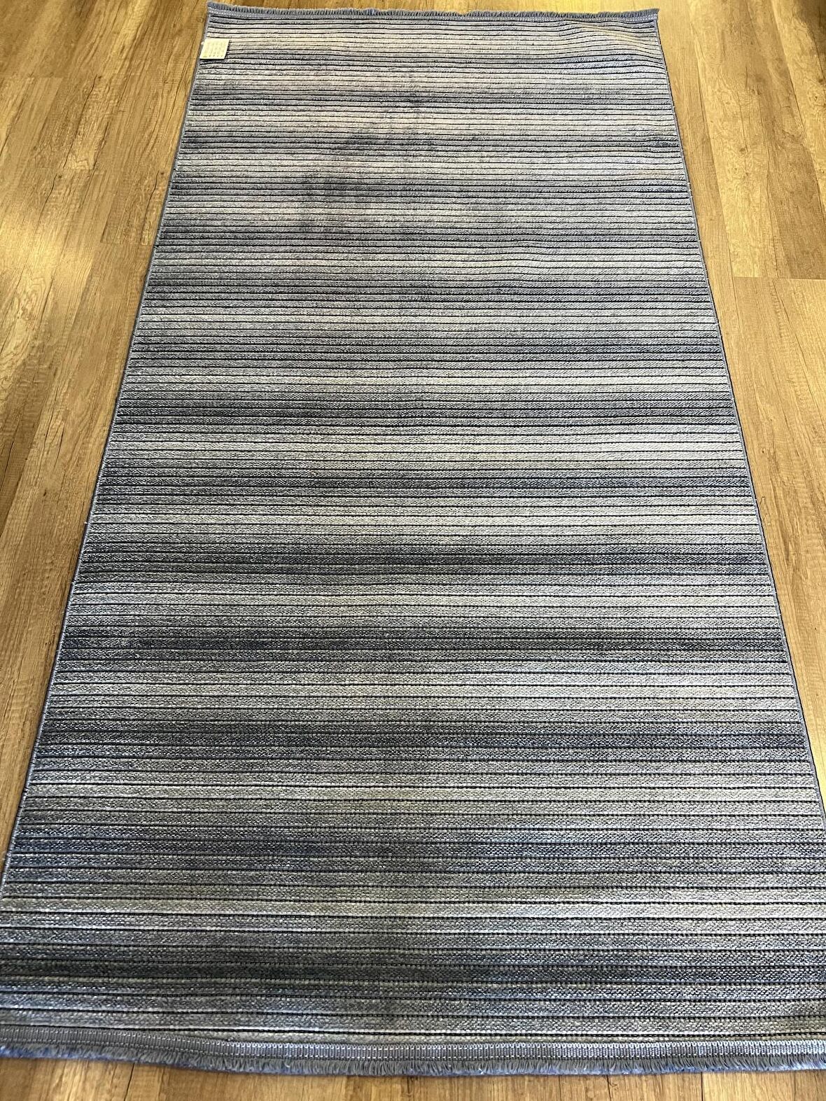 Luxess Halı Cool 402 Mavi Yıkanabilir Kilim