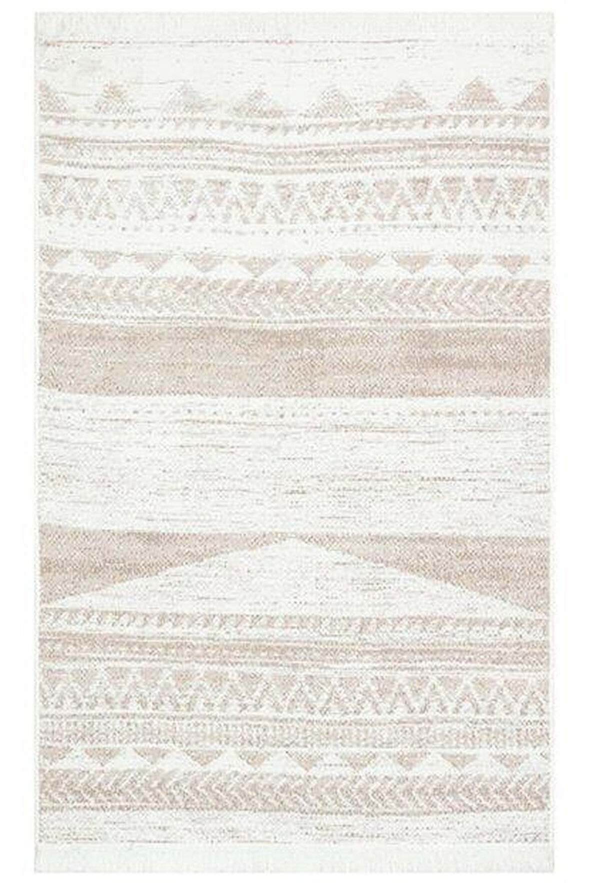 Hoom Rugs Samos SMS 06 Natural Yıkanabilir Çift Taraflı Pamuk Kilim