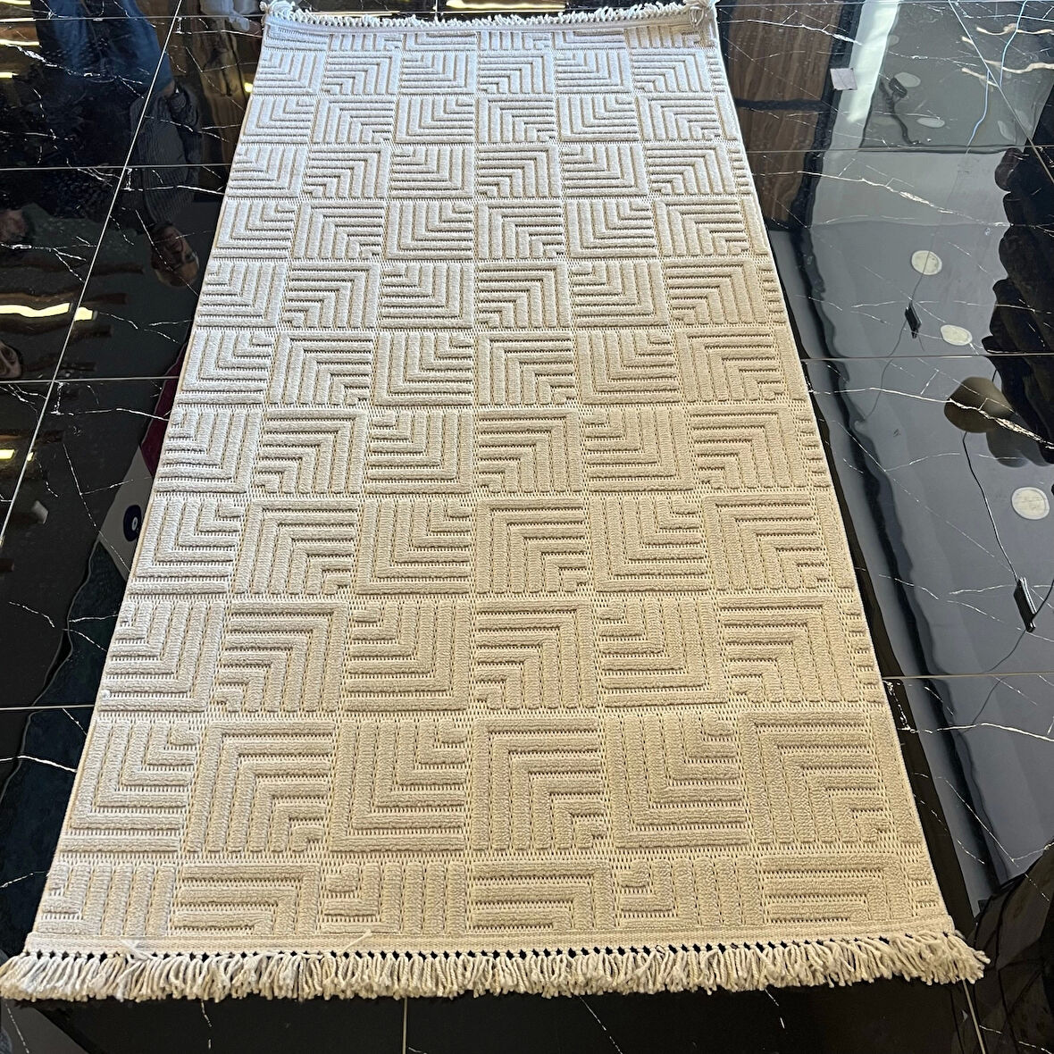 Hoom Rugs Design 1062 Gri Yumuşak Dokulu Desensiz İskandinav Halı