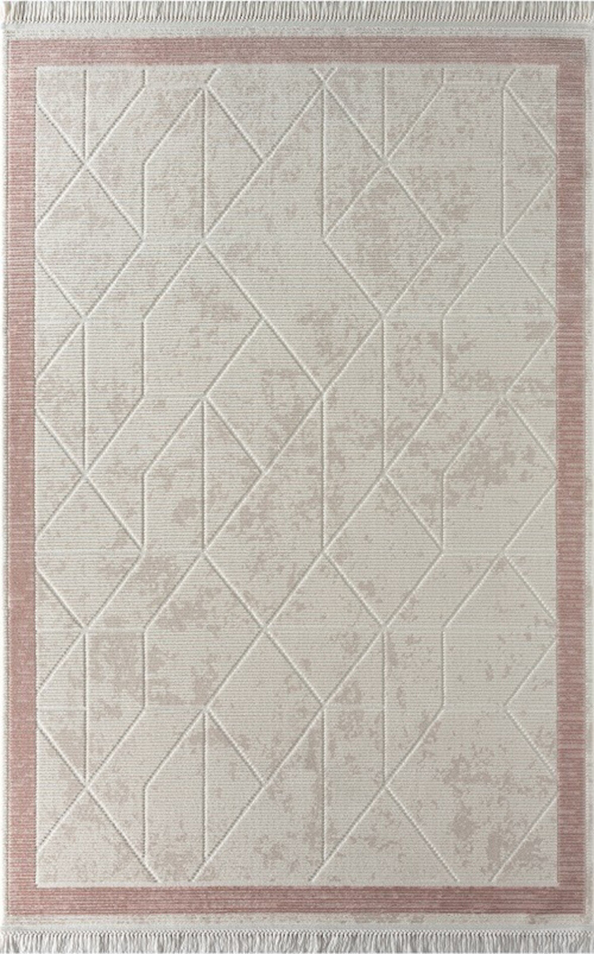 Hoom Rugs Avantgarde 2036 Pudra Modern Salon Halısı