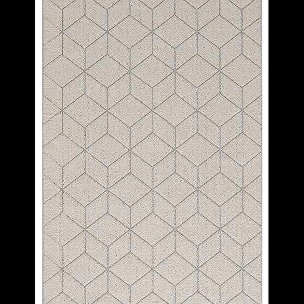 Hoom Rugs Bukle 1407 Beyaz İskandinav Halı