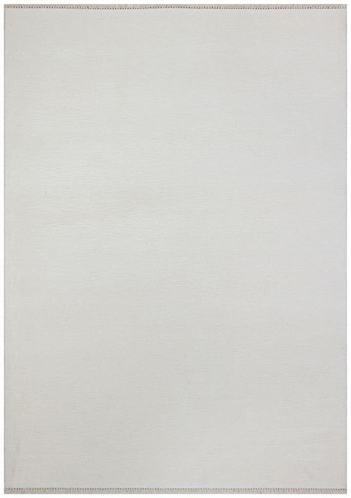 Hoom Rugs York 202 Beyaz Tek Renk Desensiz Modern Salon Halısı