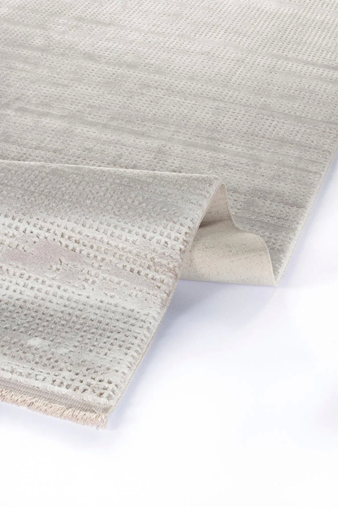 Apex Truva 6651 Bej Akrilik Modern Makine Halısı