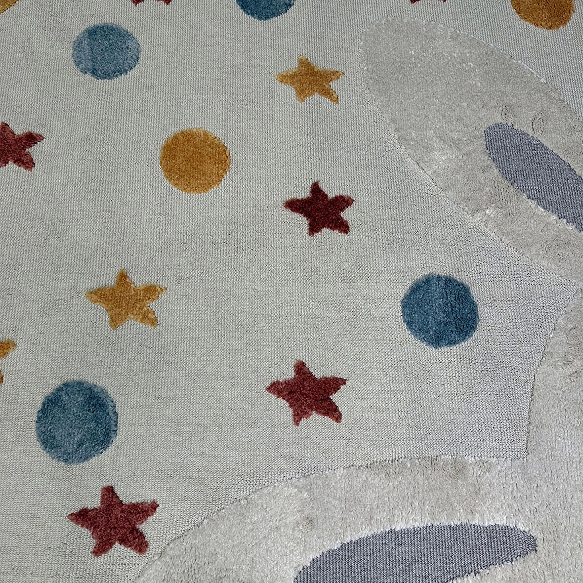 Hoom Rugs Kids Tavşan Desenli Antibakteriyel & Kolay Temizlenebilir Çocuk Halısı