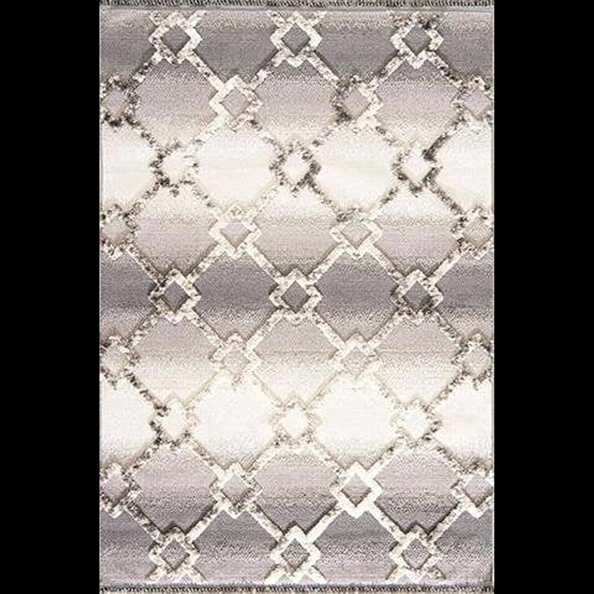 Hoom Rugs Step 2203 Gri İskandinav Halı