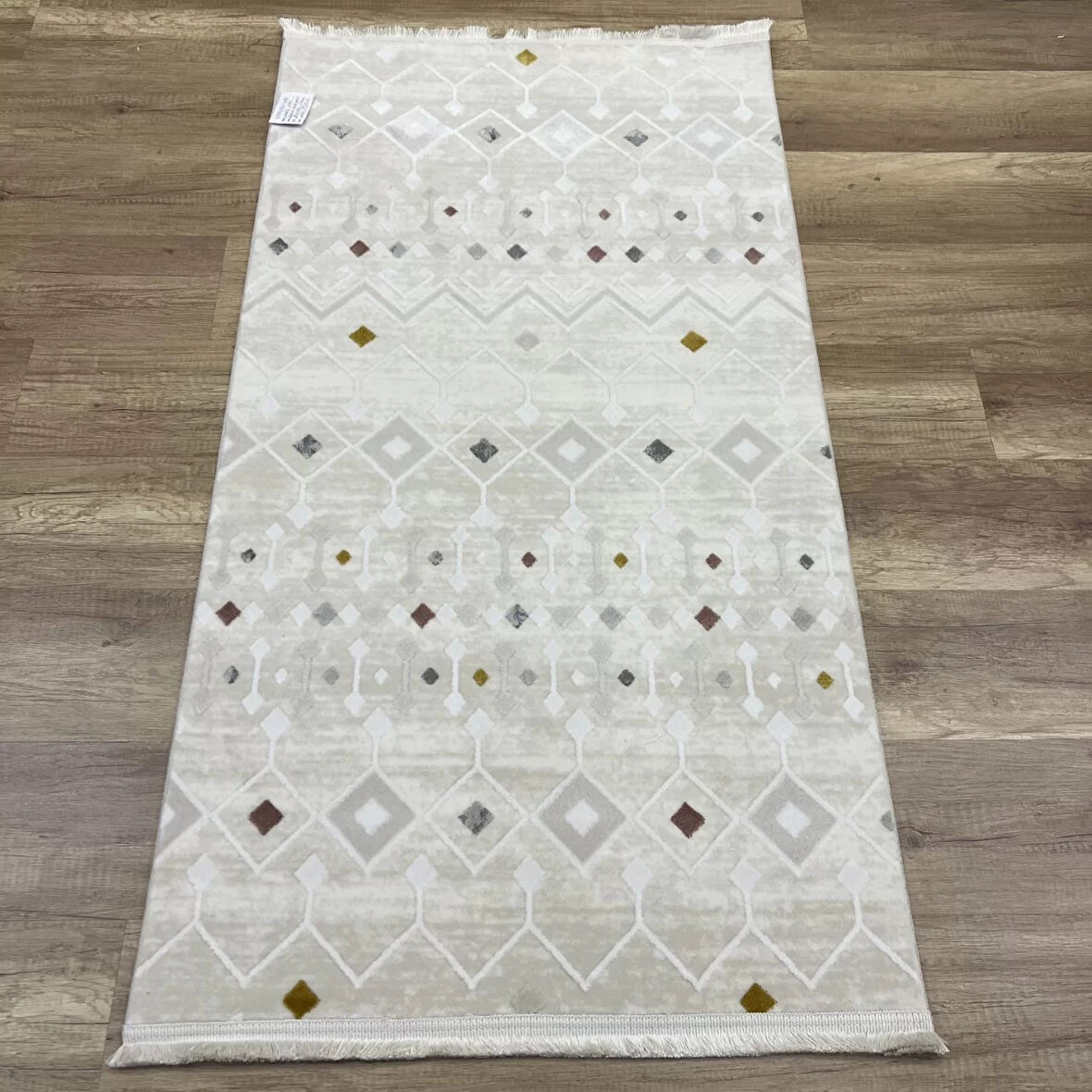 Hoom Rugs Dekor 1056 Multi Kaymaz Taban Antibakteriyel Modern Akrilik Halı