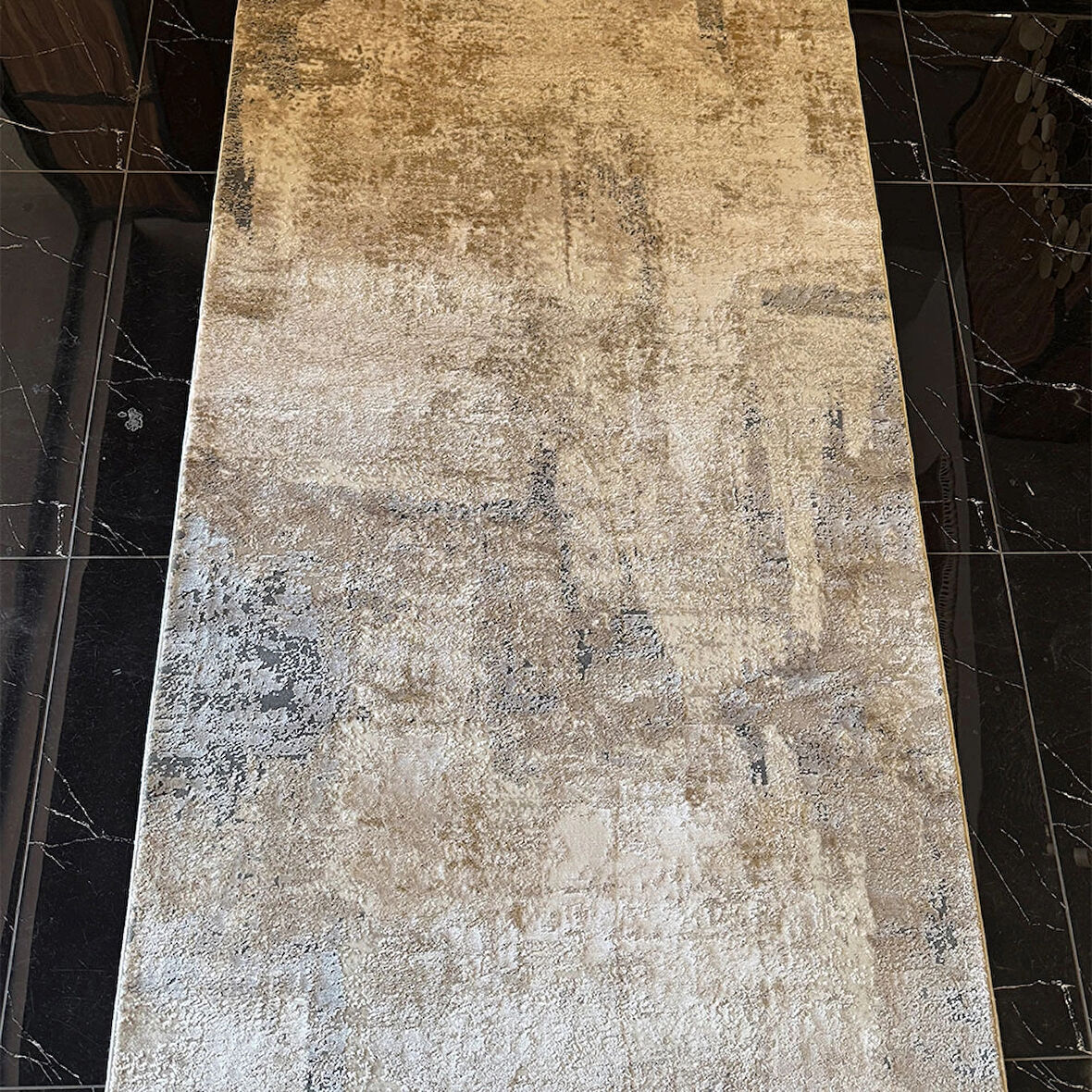 Hoom Rugs Olympıa PLZ 212 Krem Bej Bambu Modern Salon Halısı