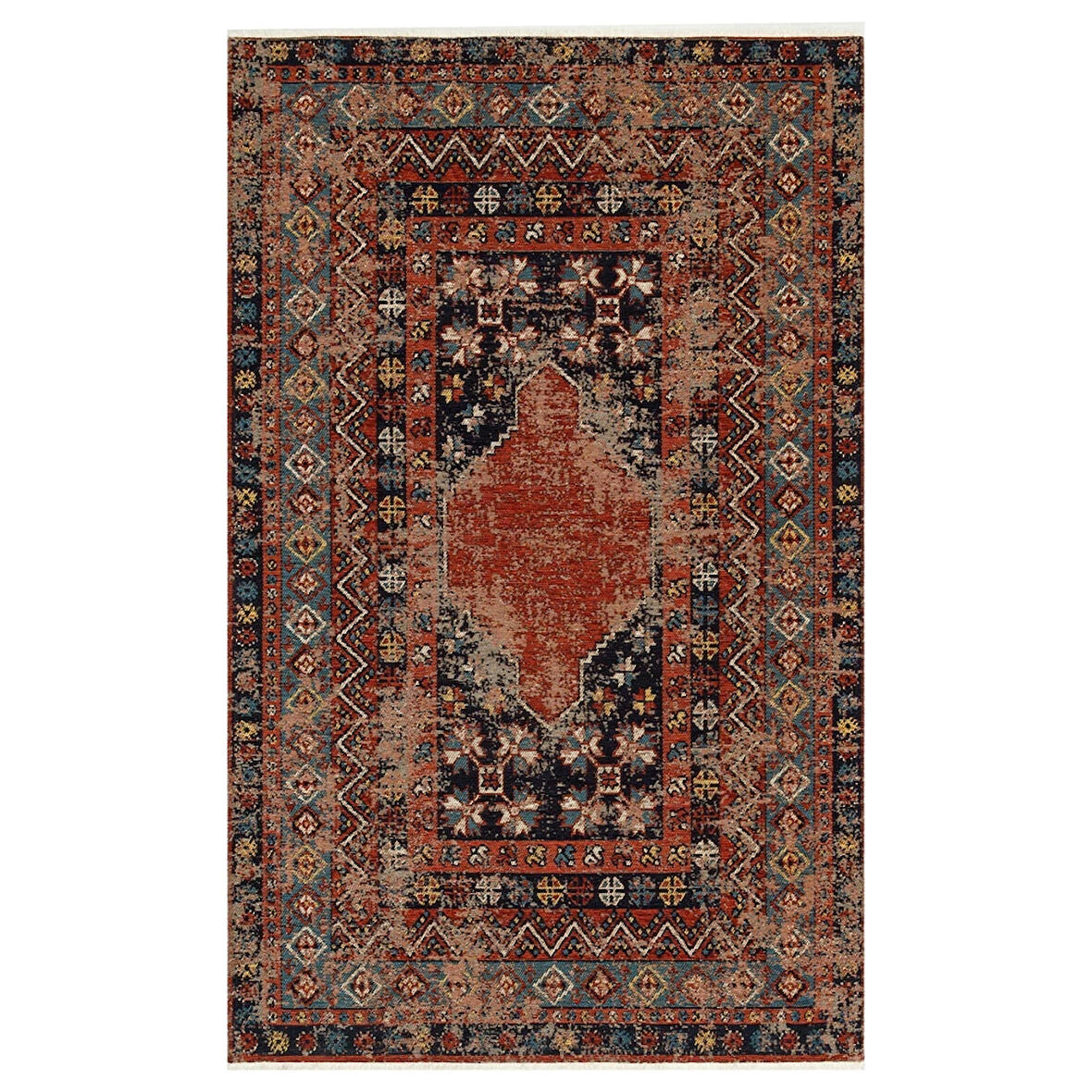 Hoom Rugs Anatolia Qilim ANQ 04 Multy Yıkanabilir Kaymaz Tabanlı Halı
