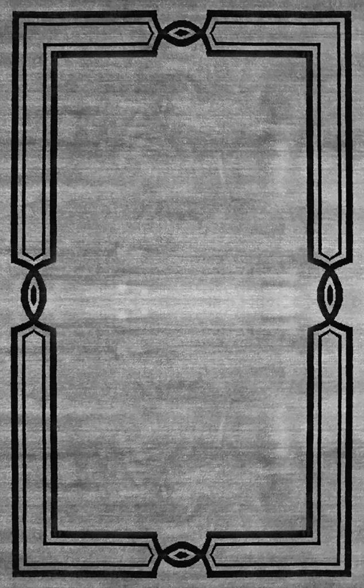 Hoom Rugs Vog 06 Grey Özel Tezgah Halısı Dayanıklı Natürel İplikler ile Dokunmuş