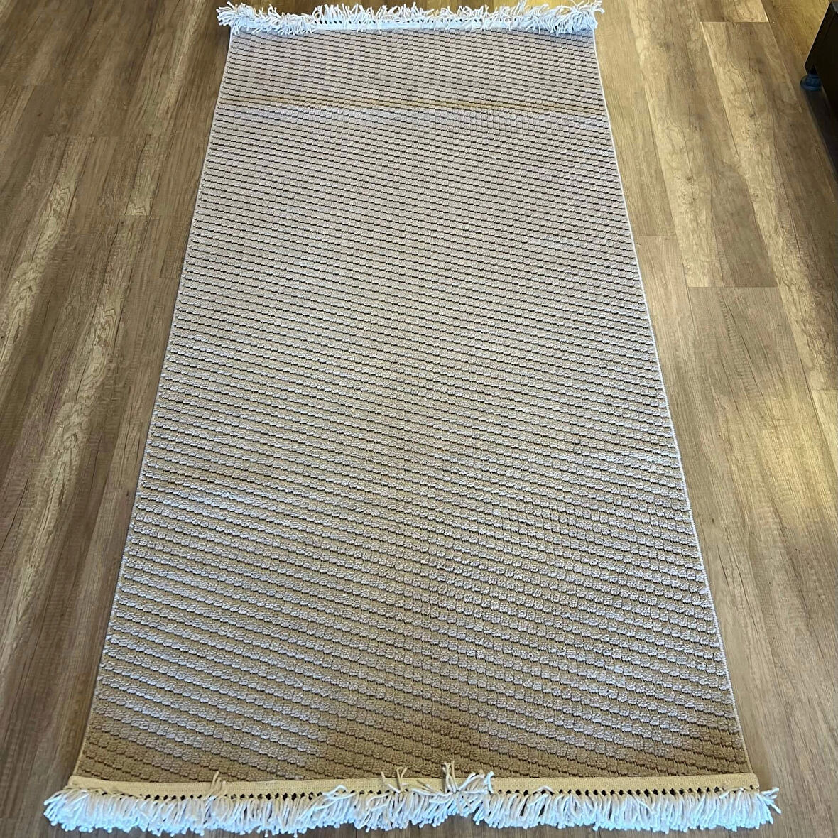 Hoom Rugs Dizayn 1063 Vizon Yumuşak Dokulu Desensiz İskandinav Halı