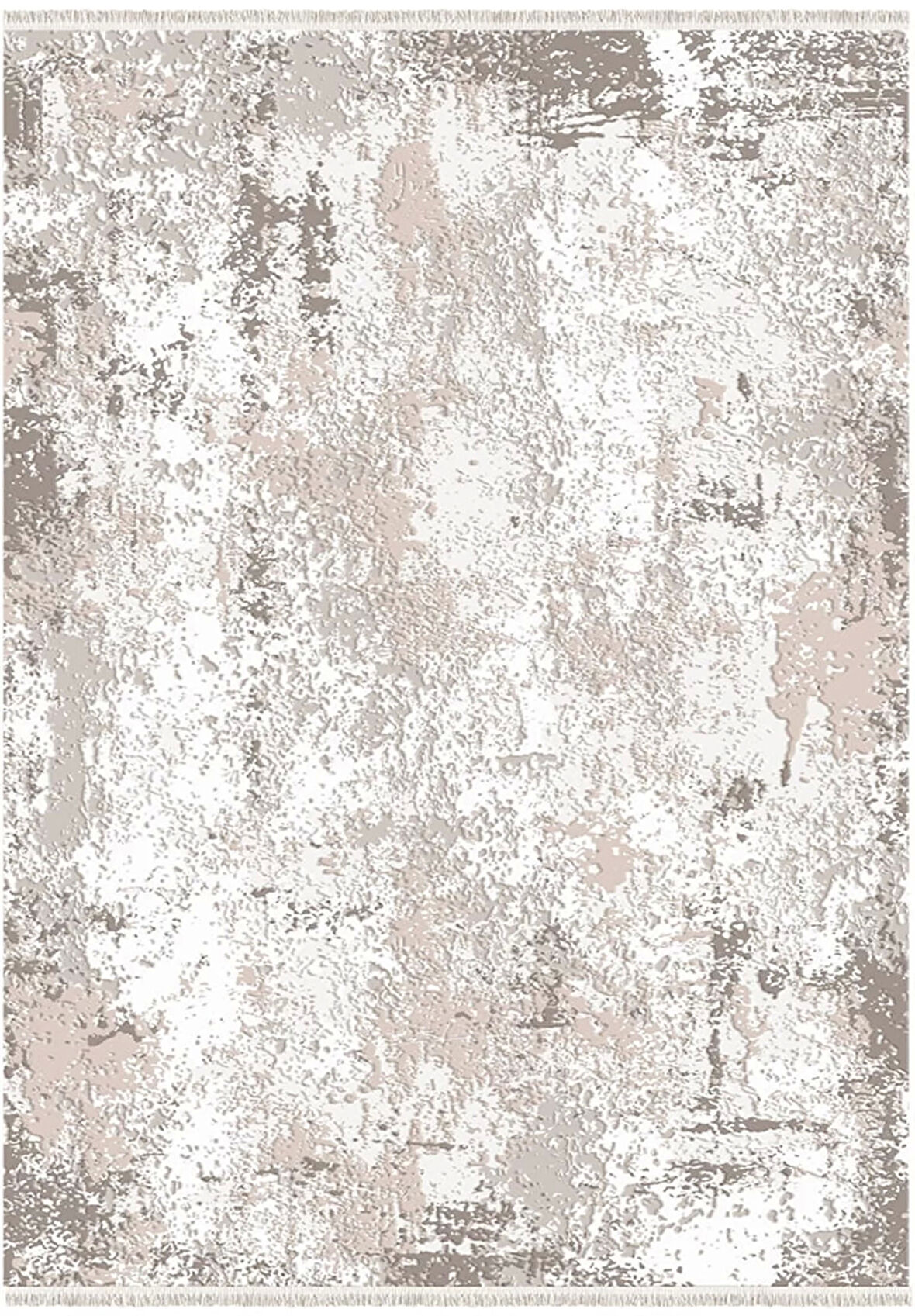 İpek Mekik Halı Gaspara 14557 Krem Modern Salon Halısı