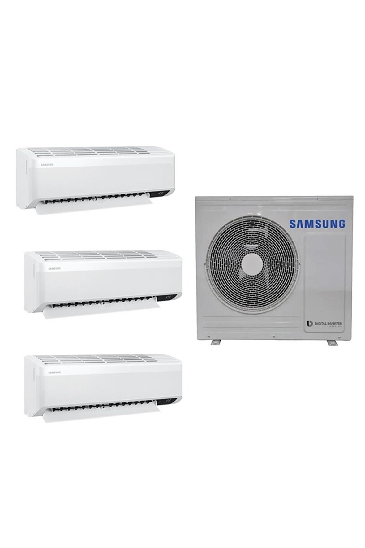 Samsung Wind Free Multi 1+3 Sistem (AJ100TXJ5KH/EA) 9+12+18 Btu 10kw Dış Ünite