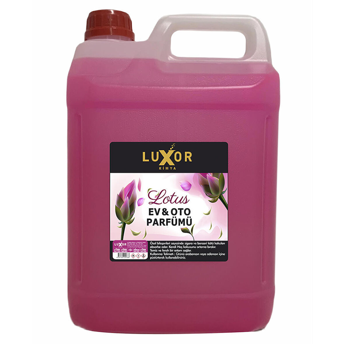 Luxor Kimya Lotus Ev Ve Oto Kokusu 5 L