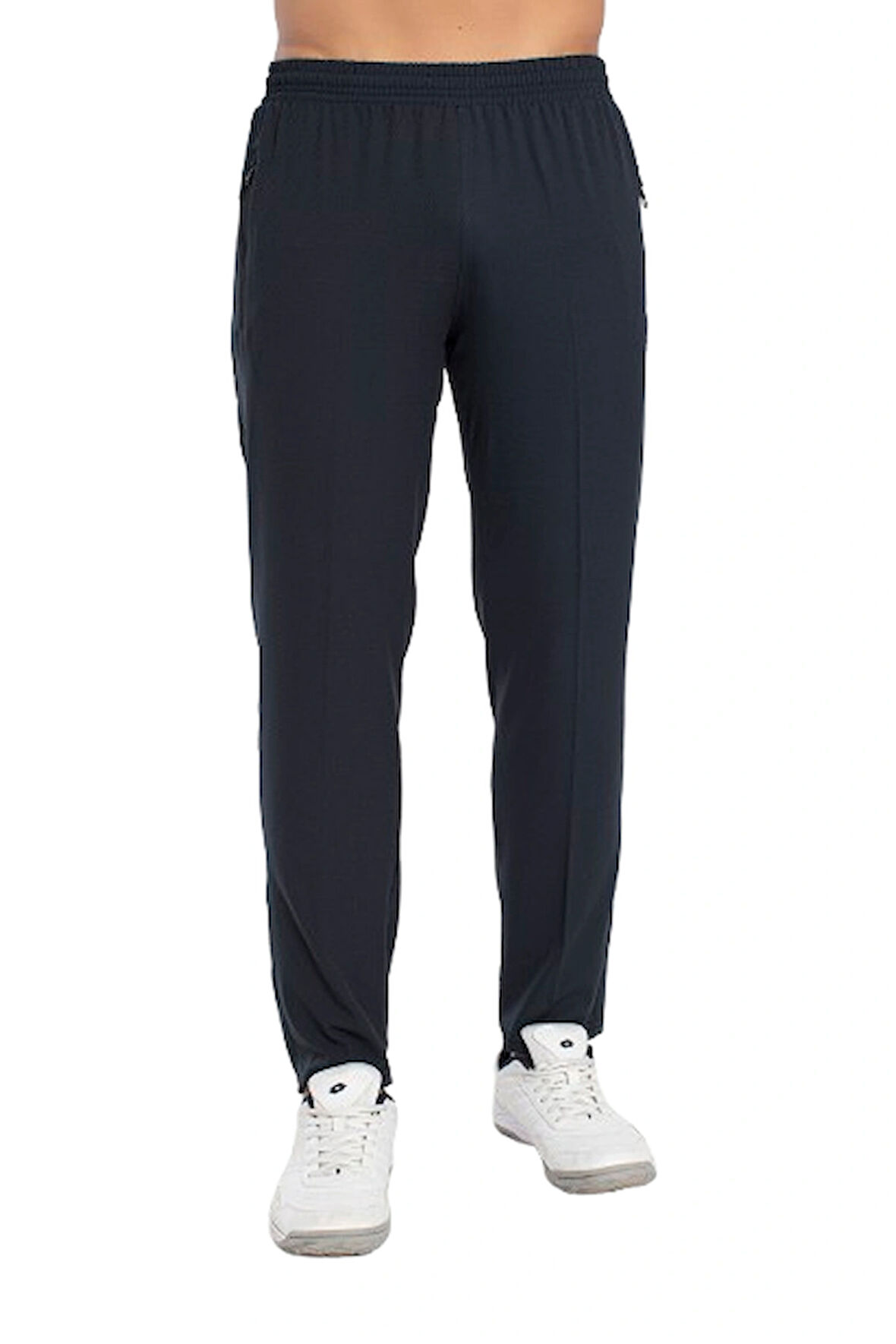 CROZWİSE 2206-06 İnce Kumaş Erkek Lycra Armüllü Spor Pantolon ANTRASİT