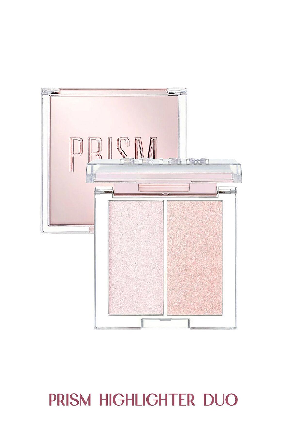 İnci Tanecikli Yoğun Işıltı Sağlayan 2’li Highlighter Clio Prism Highlighter Duo (02Lavender Voyage)