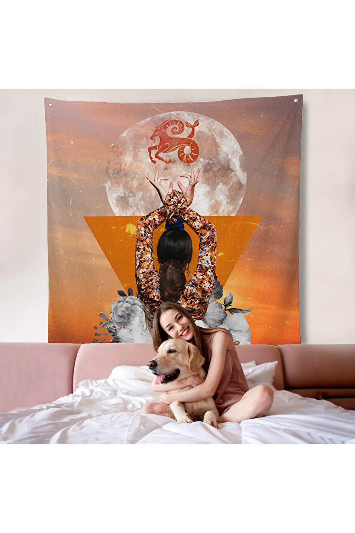Burç ve Astroloji Duvar Örtüsü-8327
