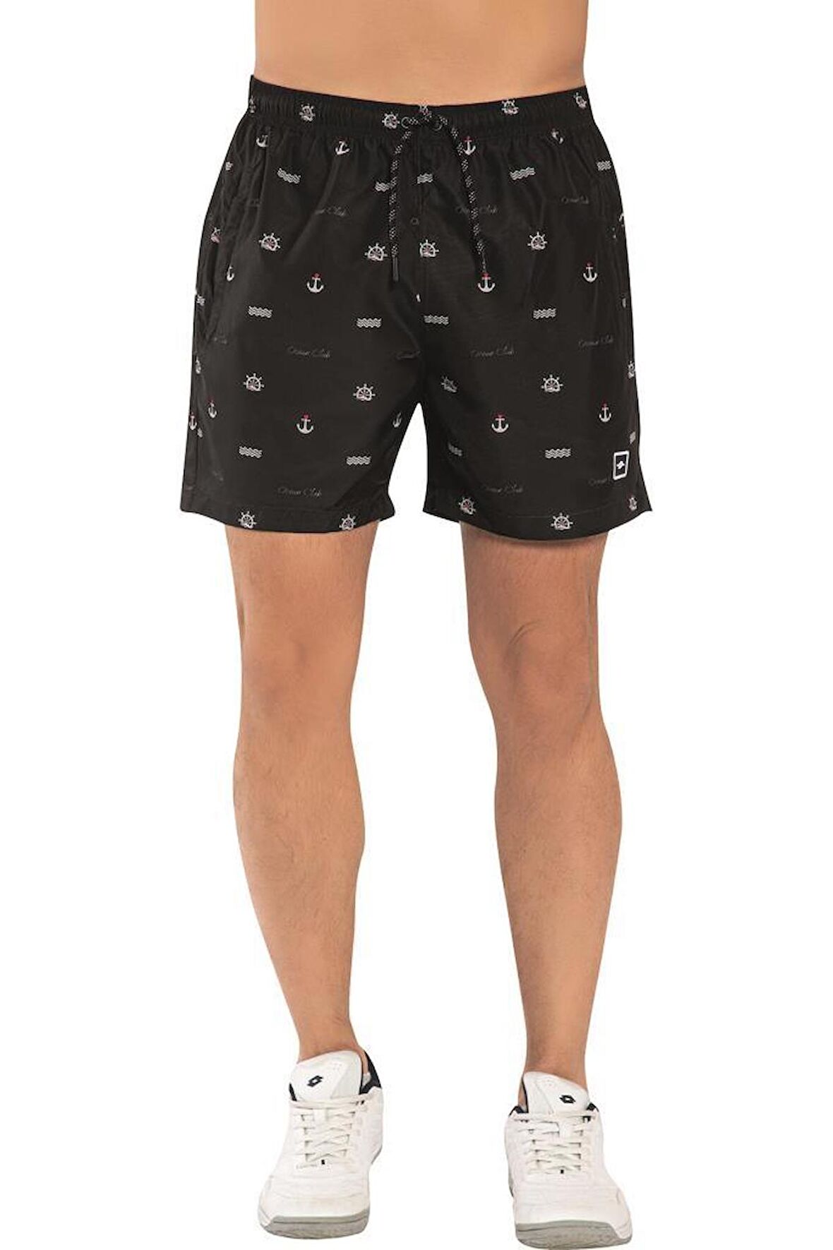 Erkek Deniz Şortu Deniz Şortu Lacivert Şort Erkek