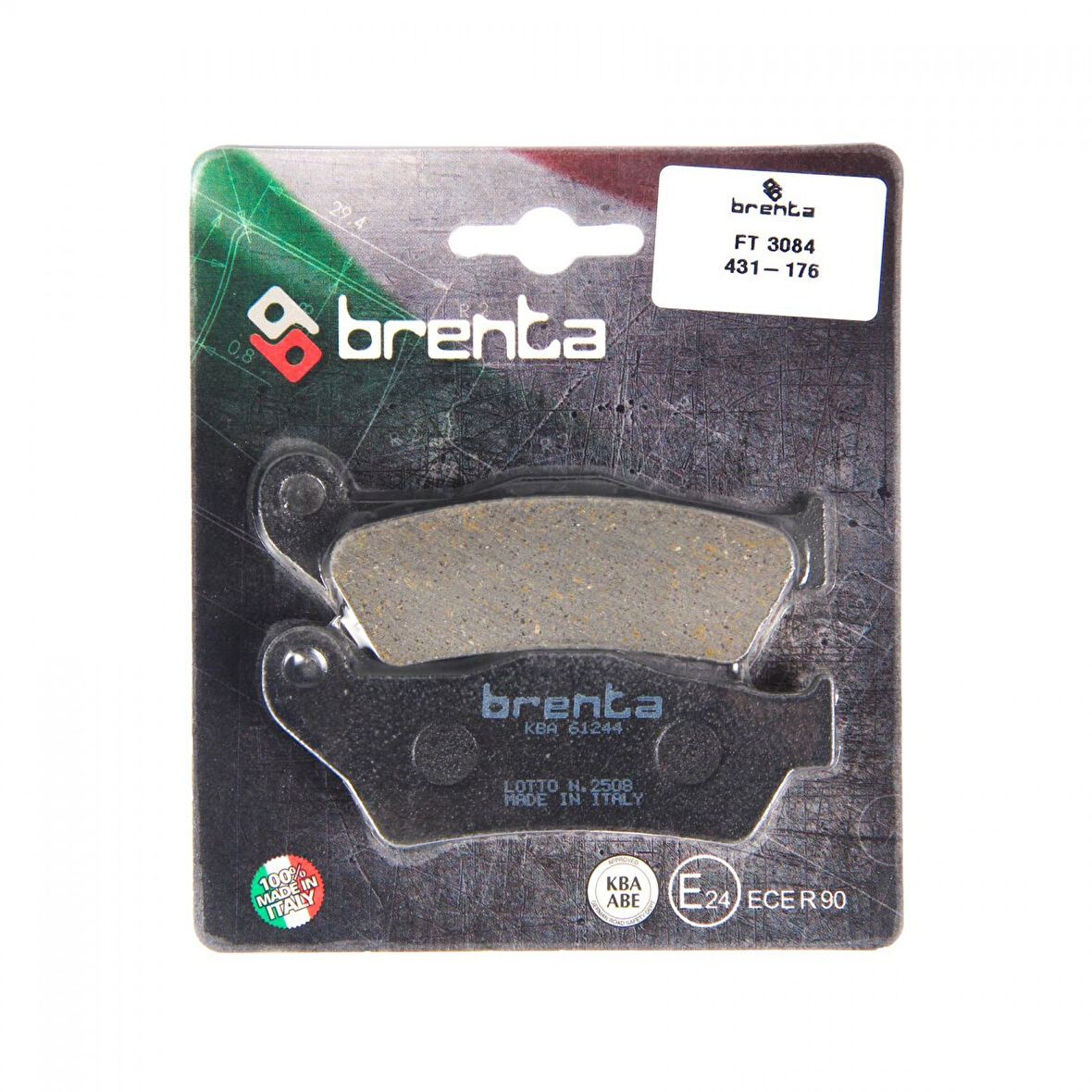 Brenta Organik Fren Balata Ft 3084 Arka Bmw R850 1150 1200 K1200 K1300 (292 - 363)