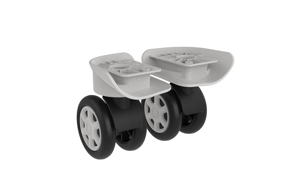 Keo-Plus PP Valiz Tekerleği Sağ ve Sol Krem Renk