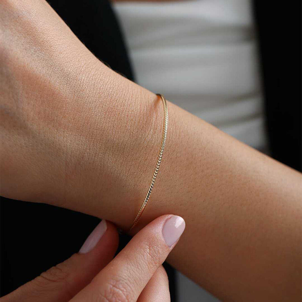 Motifli Tel Kelepçe