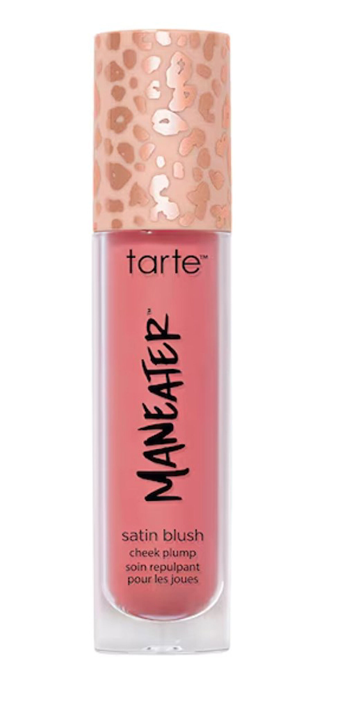 TARTE Maneater Satin Blush Cheek Plump Warm Pink - Likit Allık