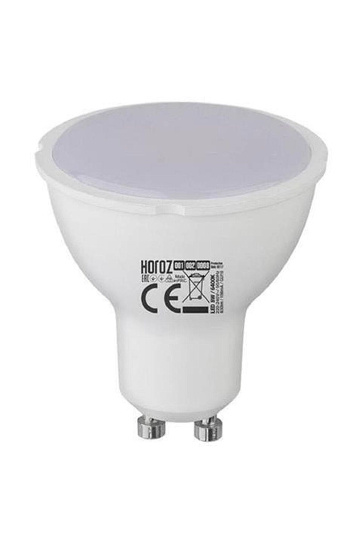 Horoz Elektrik 3 Adet 5w - 40w Gu10 Led Ampul Beyaz Işık Çanak Spot Led Ampul 220 Volt