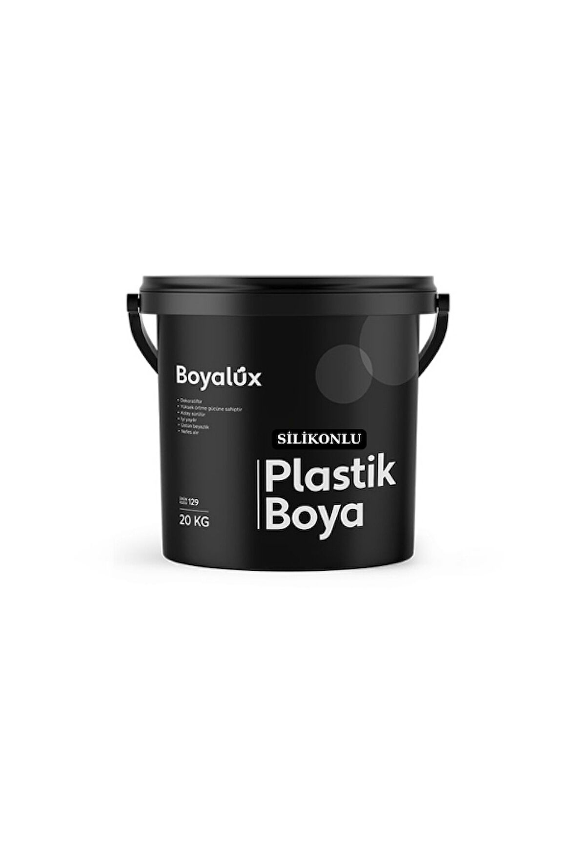 BOYALUX SİLİKONLU PLASTİK EKONOMİK İÇ CEPHE BOYASI 10 KG