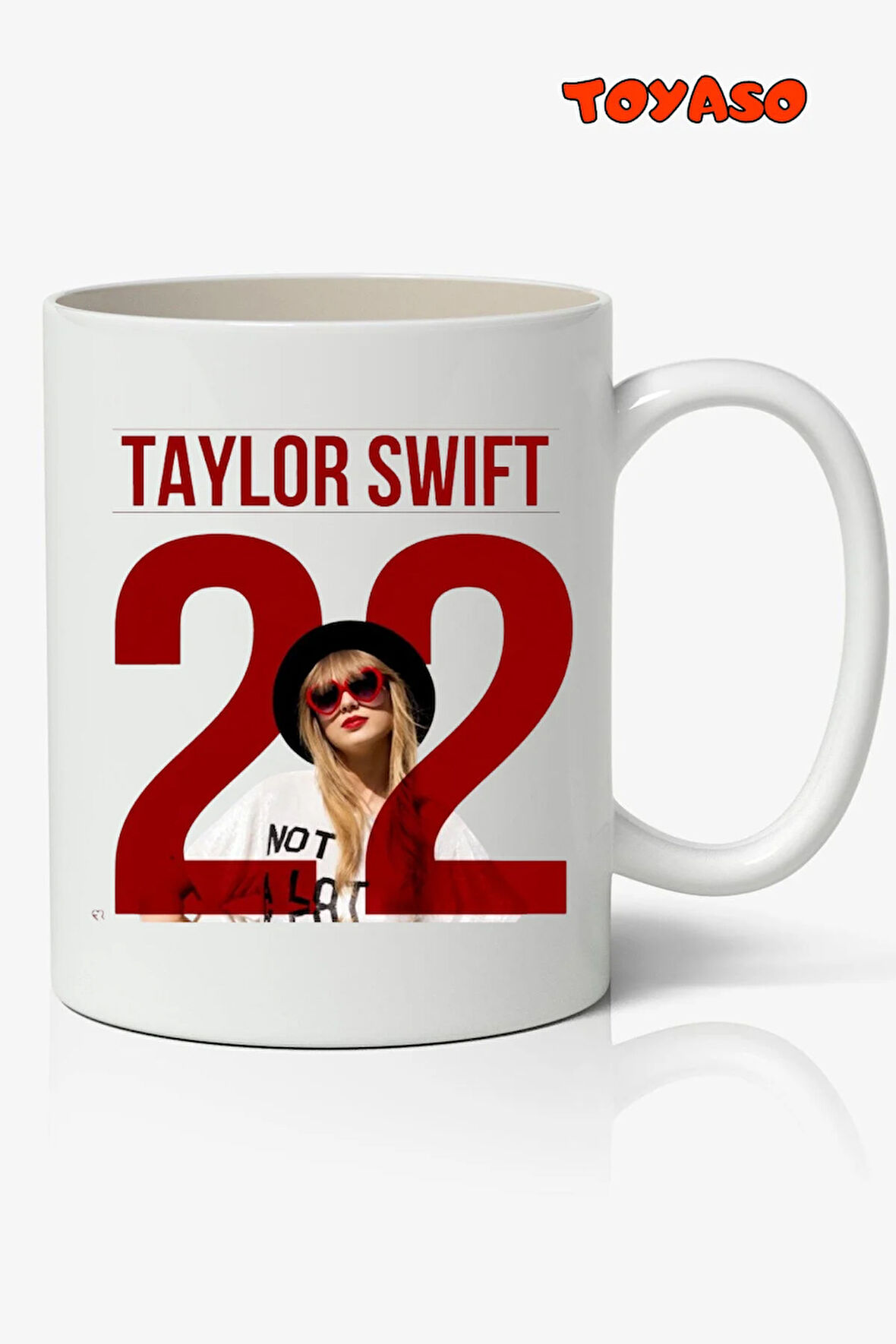 Taylor Swift Temalı Beyaz Kupa Bardak Sevgiliye Arkadaşa Hediye