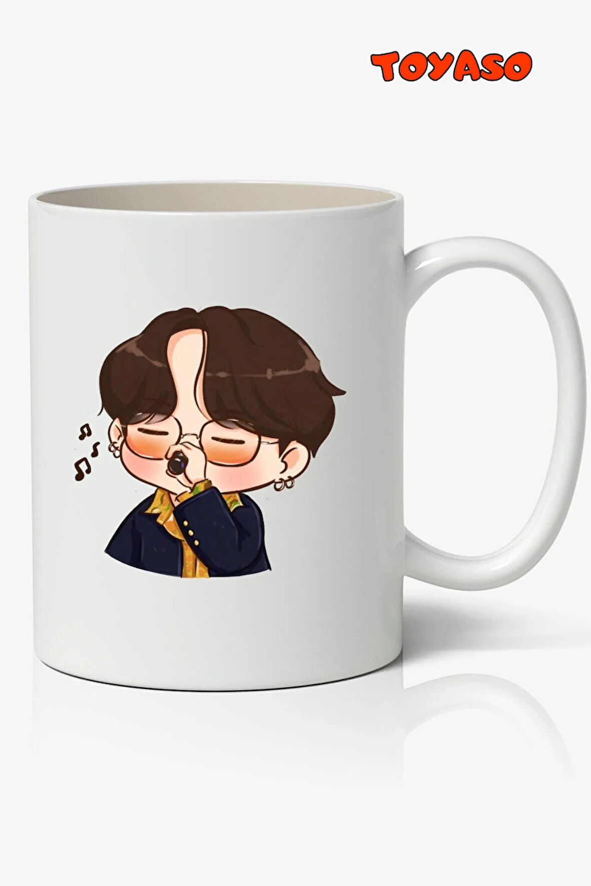 Bts Jungkook V Jimin Suga Kim Seok-jin Rm J-hope Kişiye Özel Temalı Beyaz Kupa Bardak