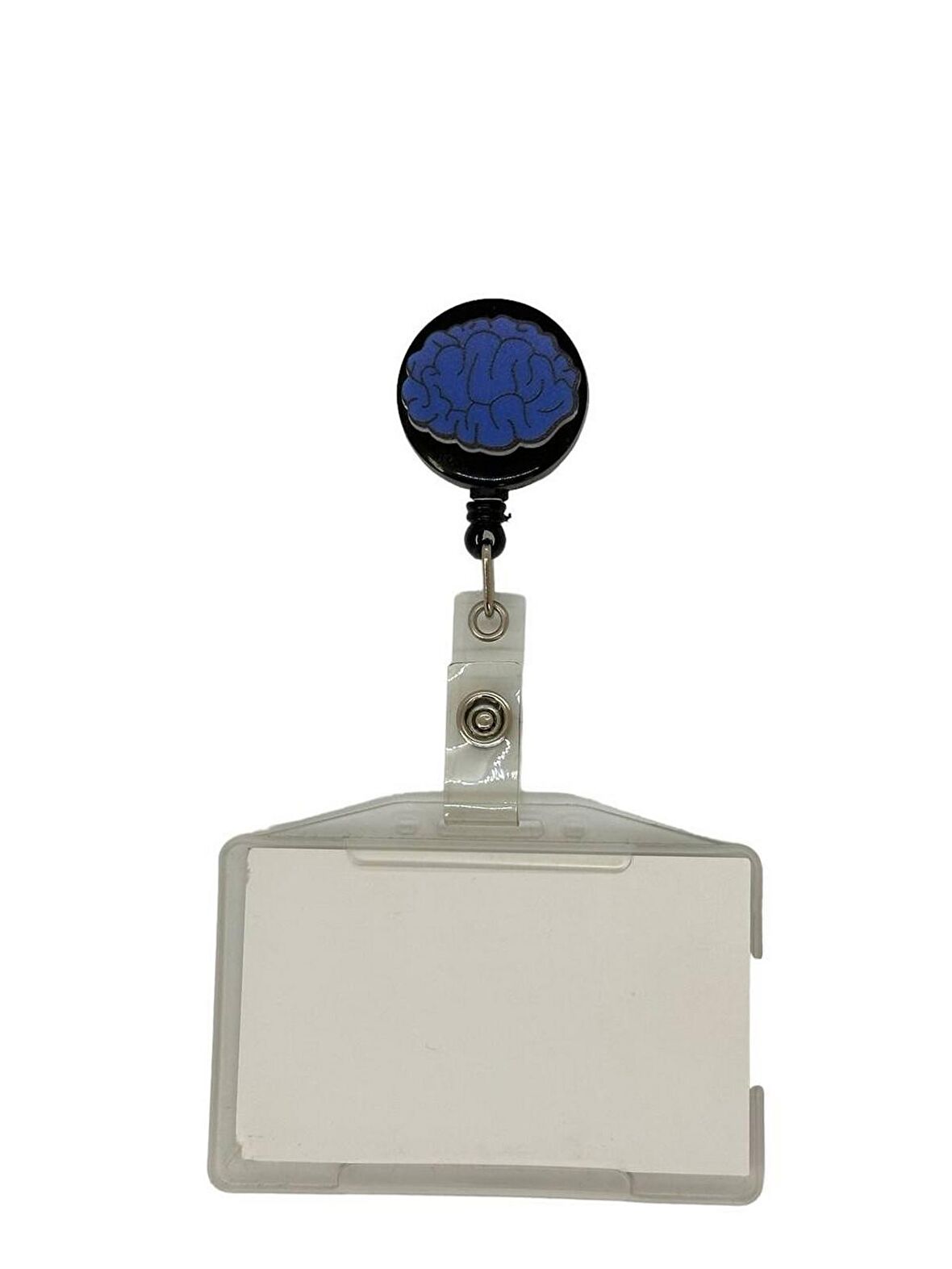 Beyin Temalı Pleksi Baskılı Yoyo Kartlık Yoyo Yaka Kartlığı