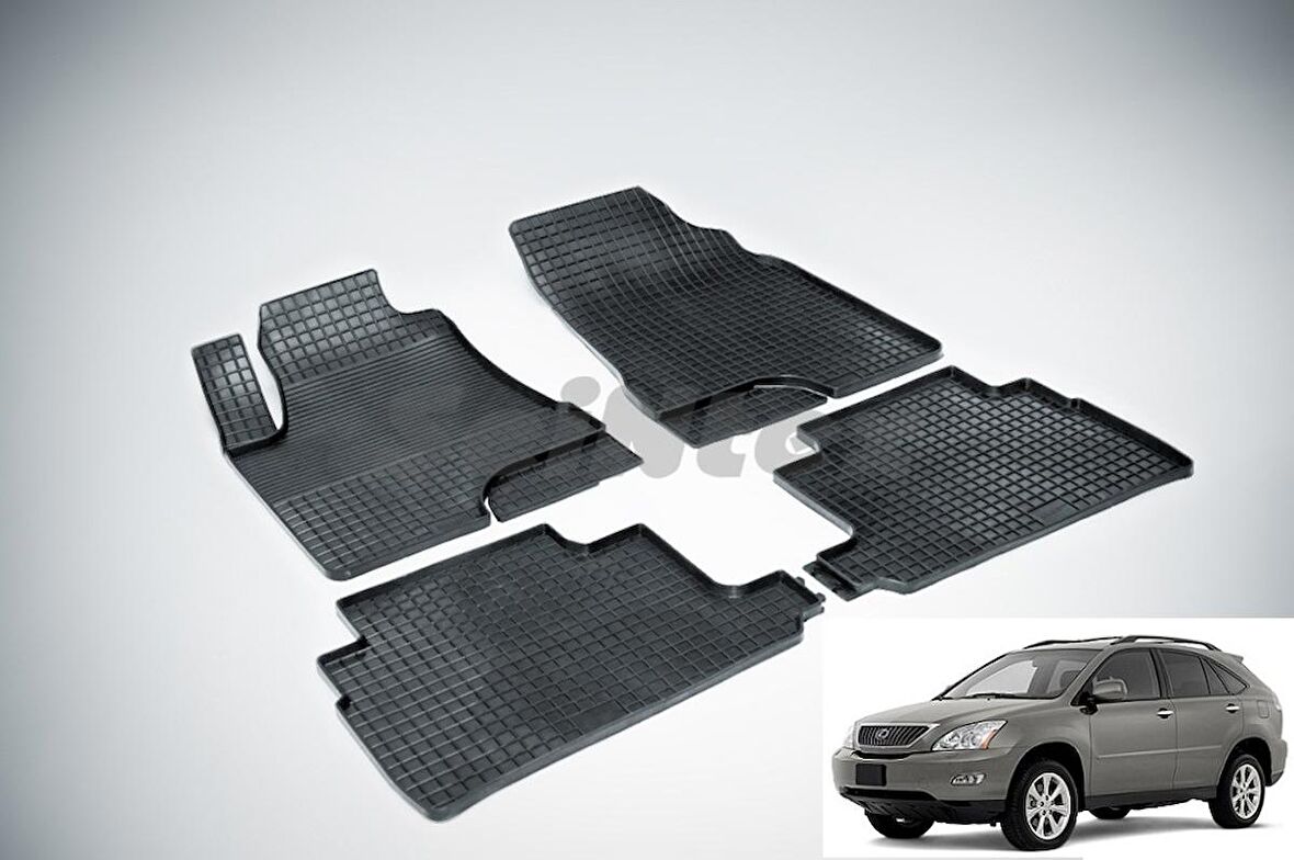 Seintex Lexus Rx Kauçuk 4D Havuzlu Paspas 2003-2009 Arası
