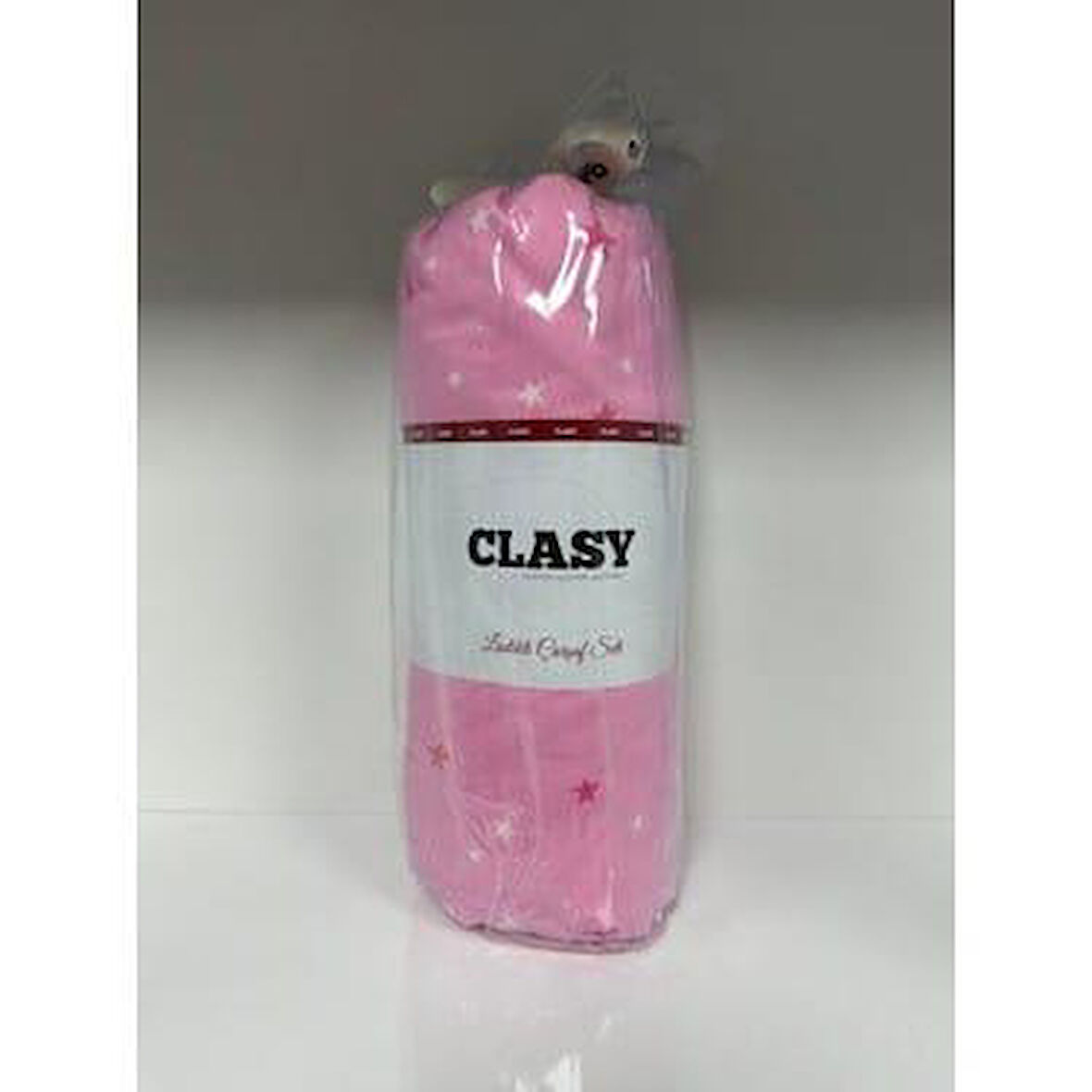 Clasy Tek Kişilik %100 Pamuk Ranforce Lastikli Çarşaf + 1 Adet Yastık Kılıfı 100 x 200