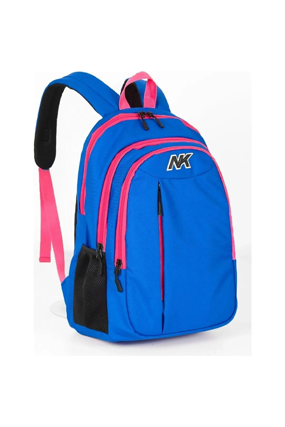 NK Mavi  Unisex Okul Sırt Çantası 15' Laptop Bölmeli Çanta-9002