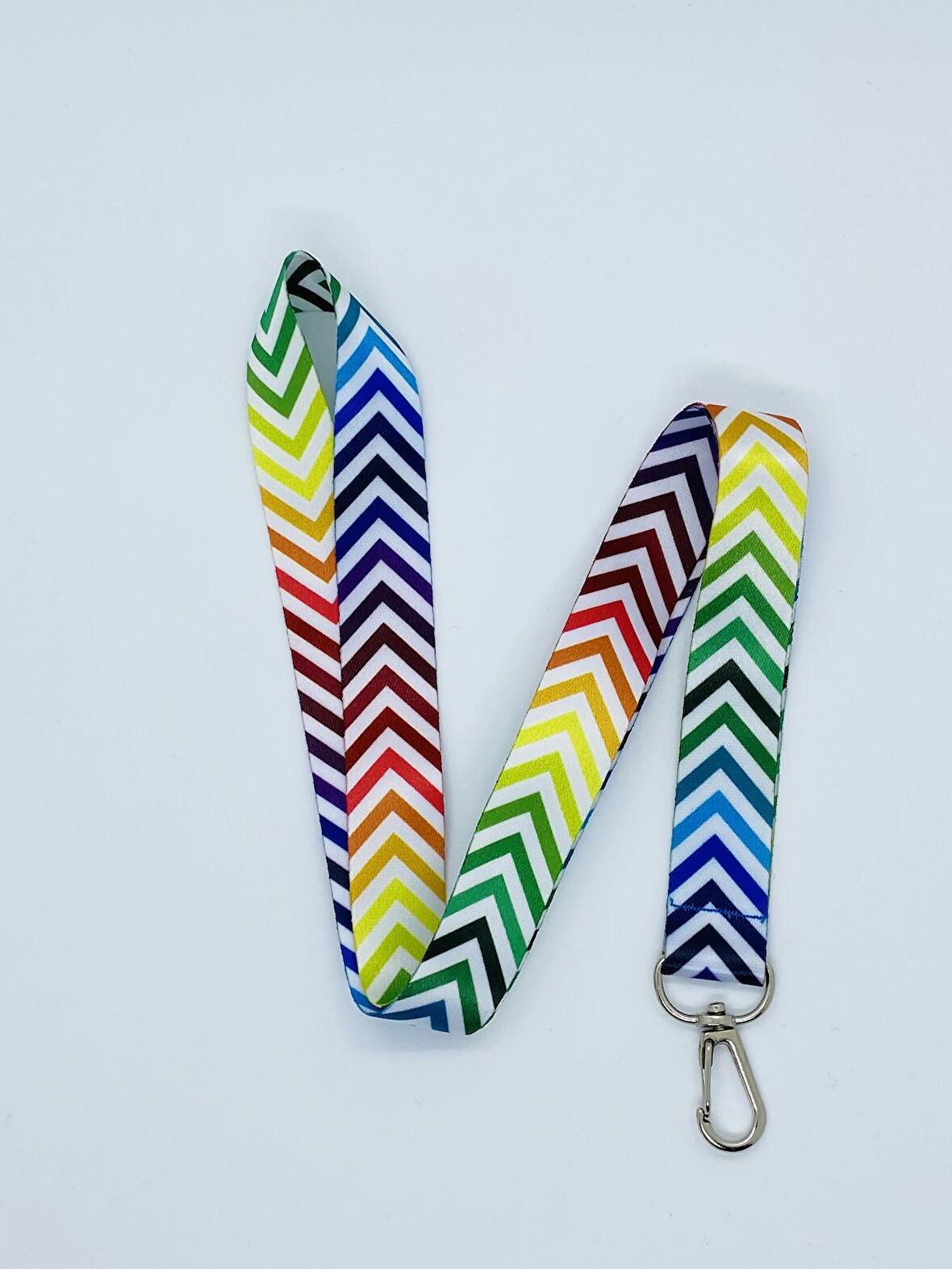 Renkli Ok Temalı Boyun İpi