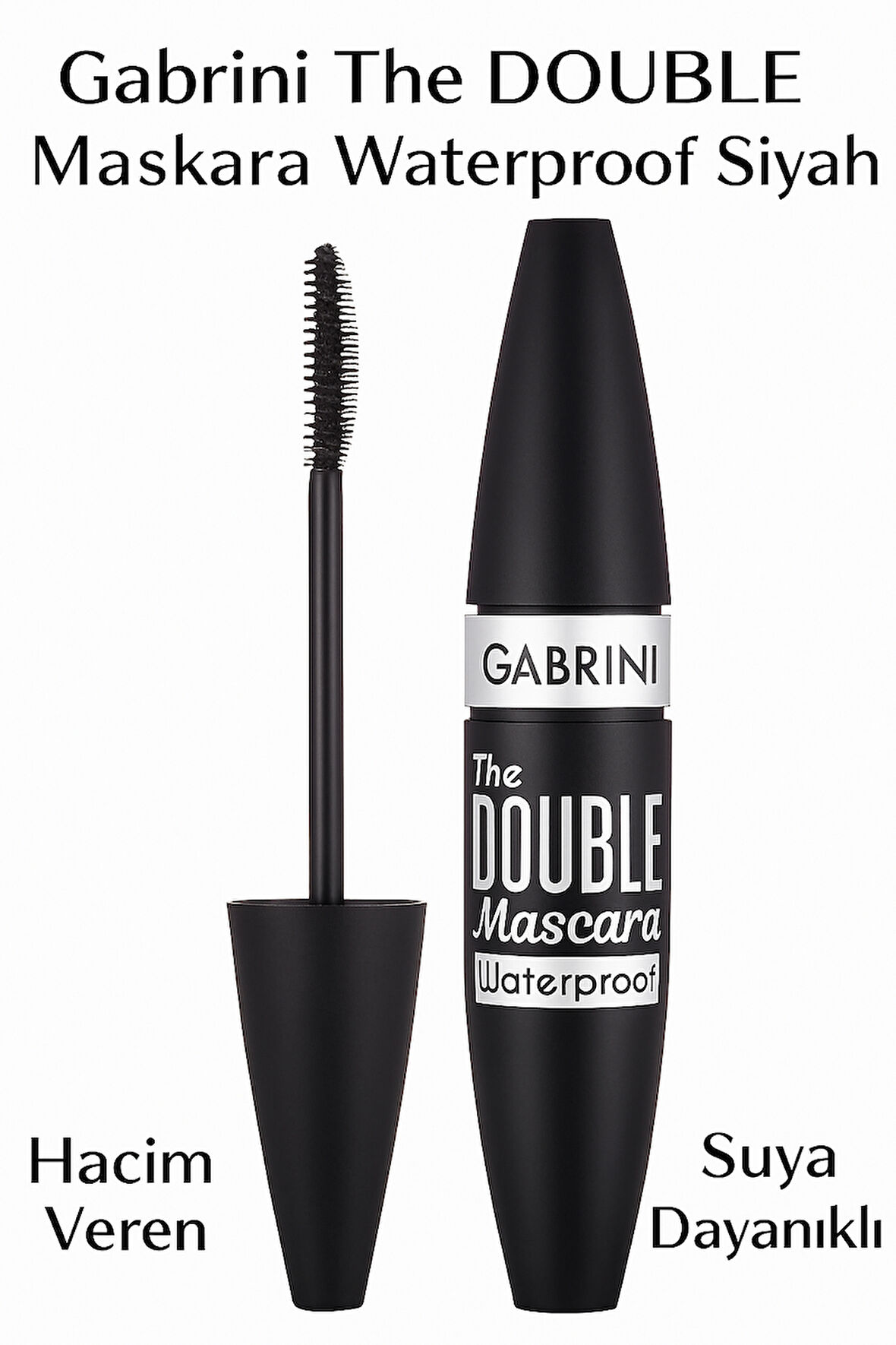 Gabrini The Double Maskara Ekstra Hacim & Uzatma Etkili