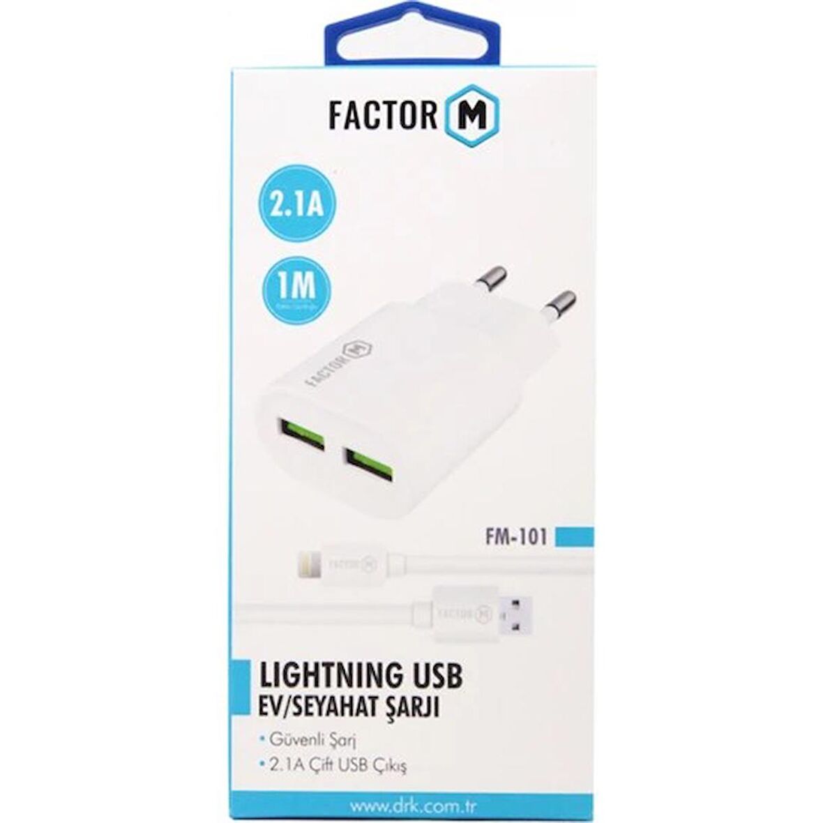 Factor-M Fm-101 Lightning Ev Seyahat Şarjı