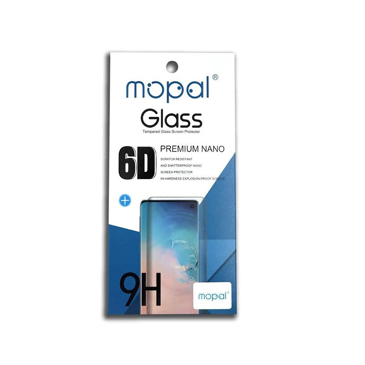 Mopal - Glass - 6D - Premıum Nano - Samsung Galaxy Note 10 - Nano Cam