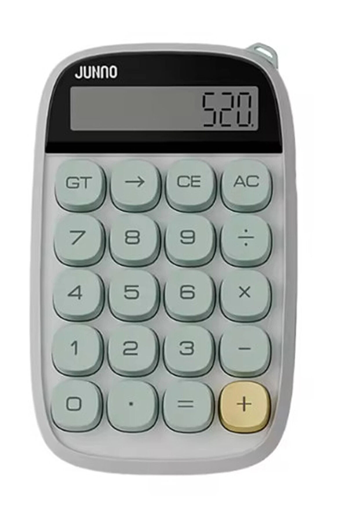 Sevimli Kare Tuşlu 10 Haneli Ldc Ekran Hesap Makinası Yeşil