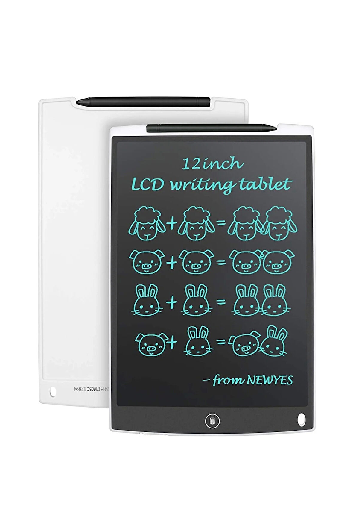 12 Inc Writing Lcd Grafik Dijital Kalemli Çizim Tableti Yazı Tahta Not Yazma Eğitim Tableti
