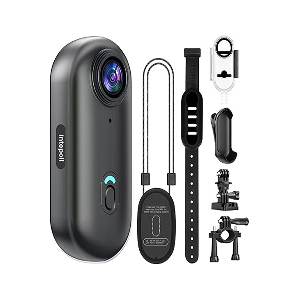 Mini Wıfı Aksiyon Kamerası 1080p Taşınabilir Vücut Kamerası Giyilebilir Video Kaydedici Ipx7 Su Geçirmez